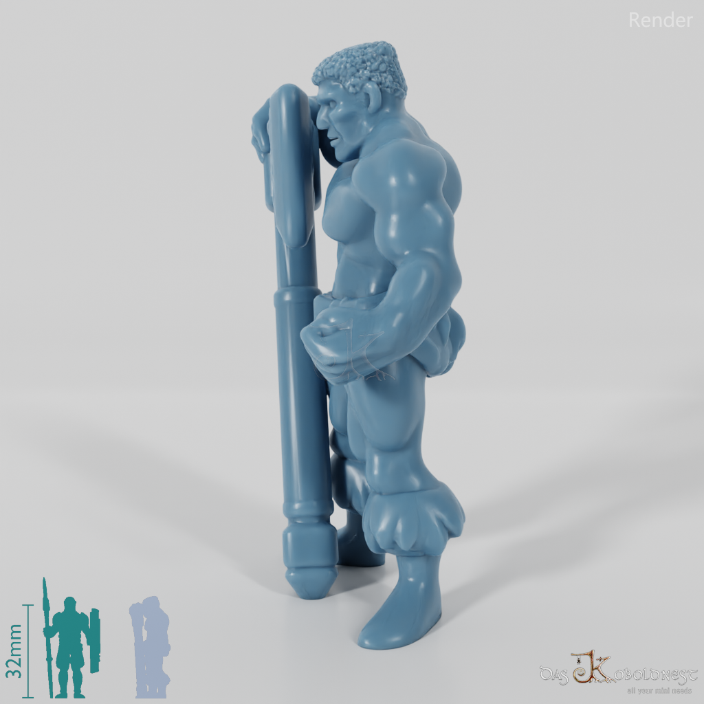 Barbarian with two-handed axe