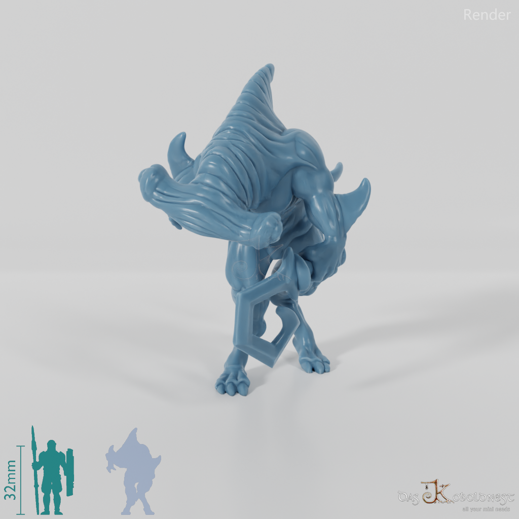 Shark People with Blade (Hammerhead Shark)