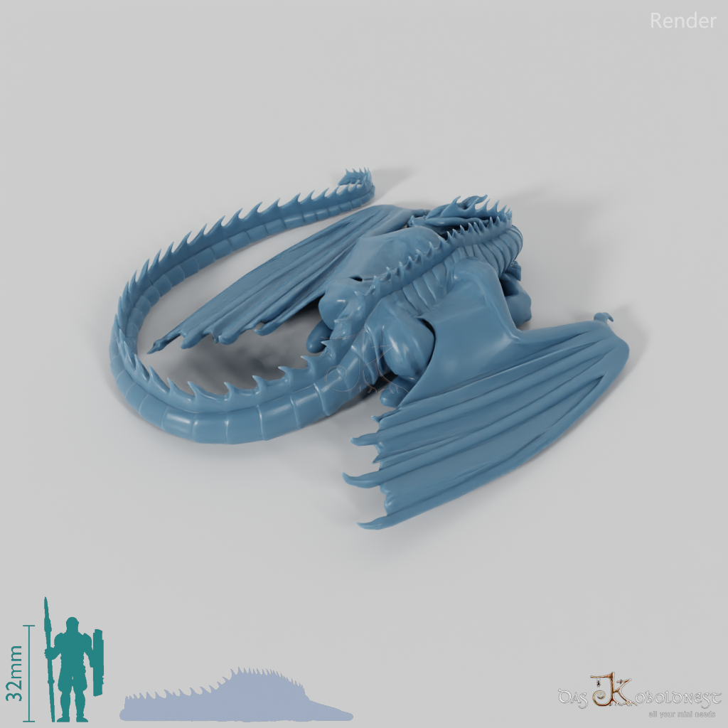 Drache - Schlafender Drache