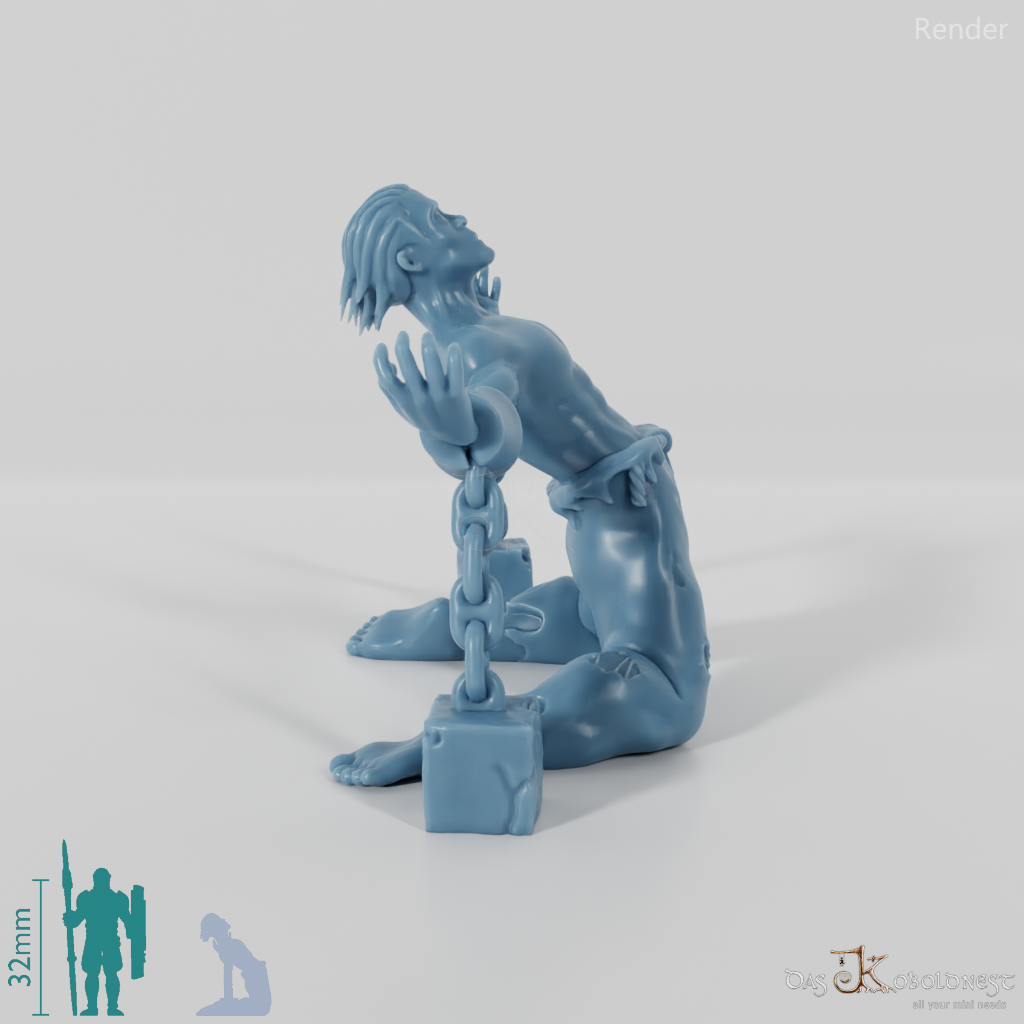 Chained prisoner
