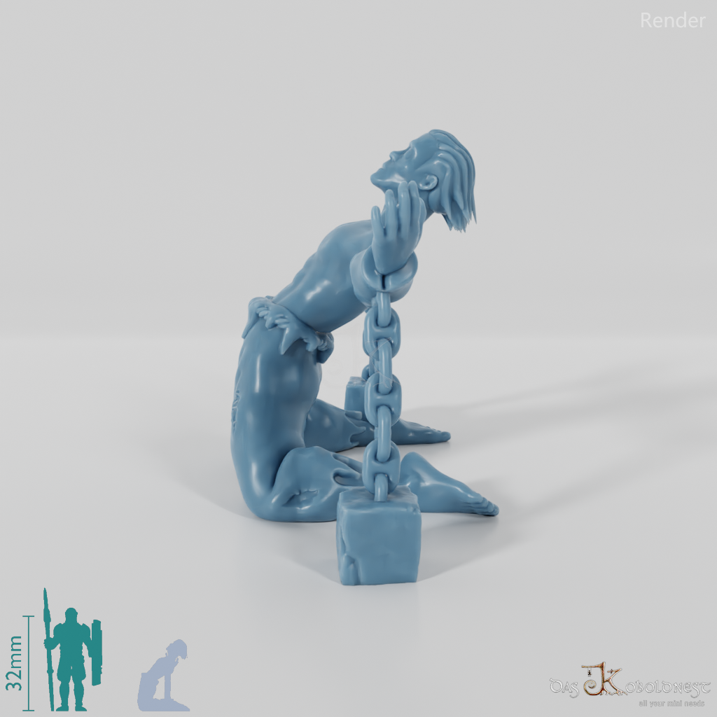 Chained prisoner