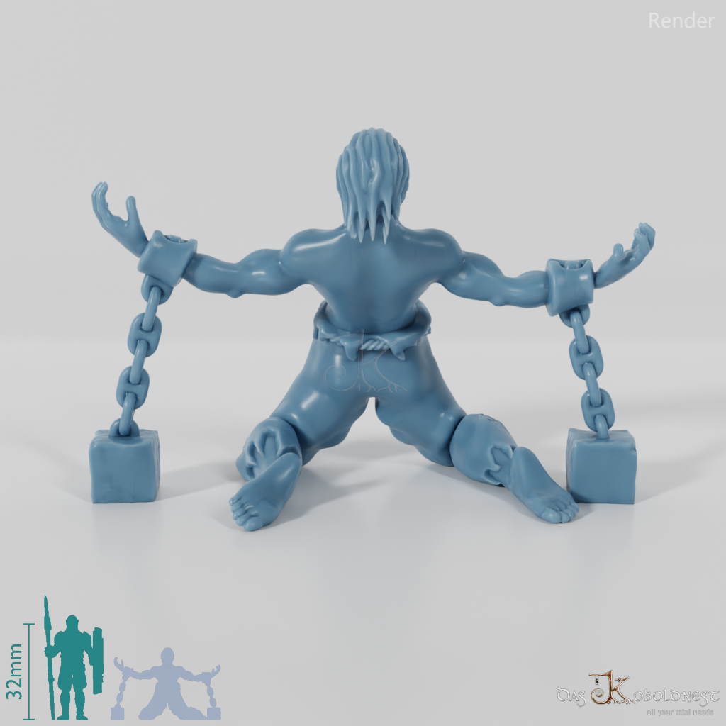 Chained prisoner