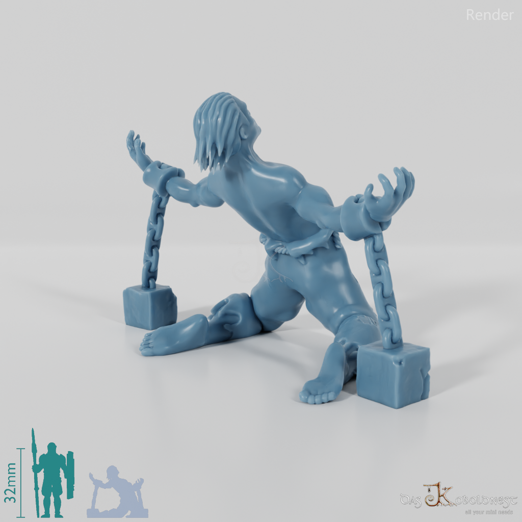 Chained prisoner