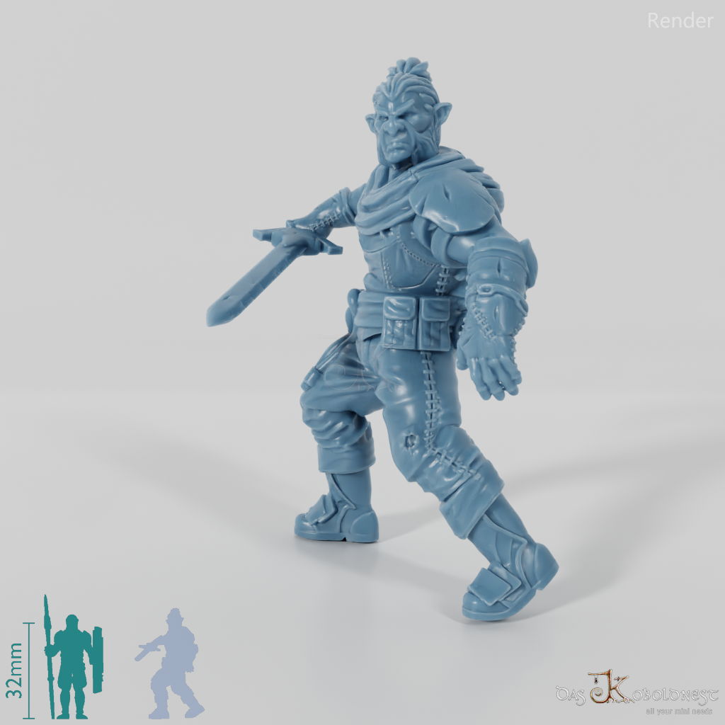 Hobgoblin Swordsman 02