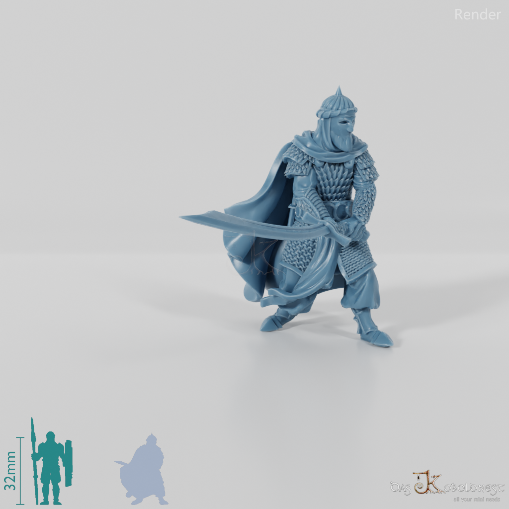 Eastern Man - Arash, Emir of the Scimitar