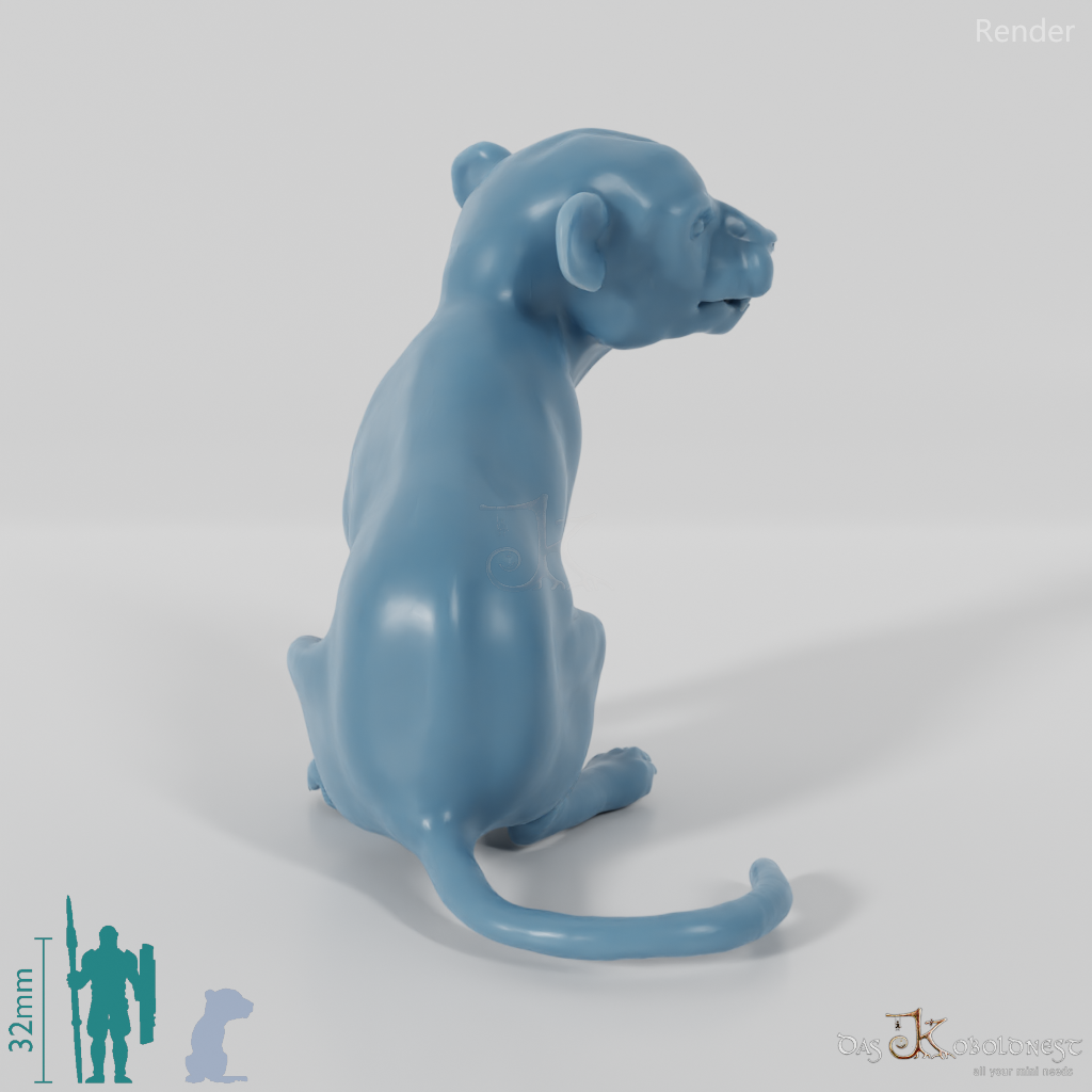 Panthera atrox 06 (juvenile) - JJP