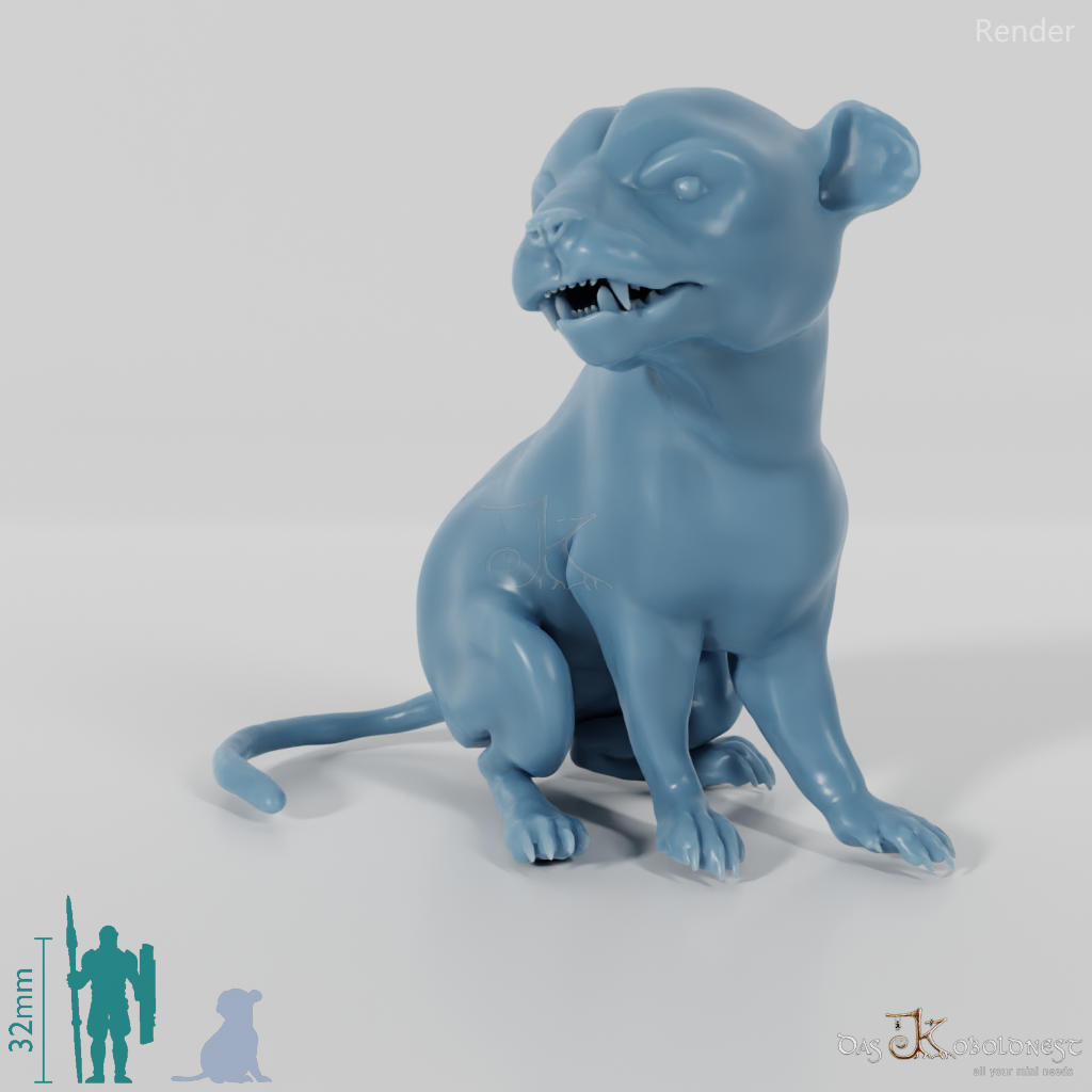 Panthera atrox 06 (juvenile) - JJP