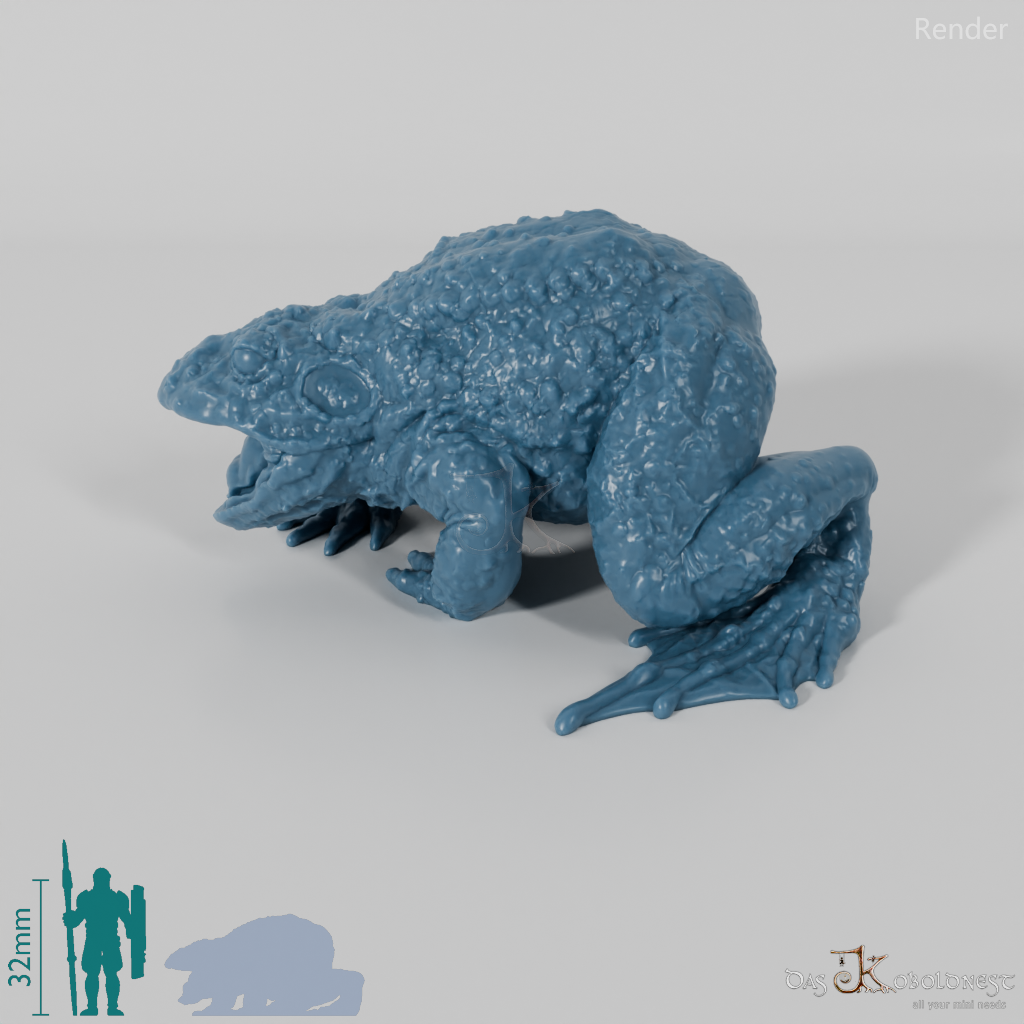 Frosch - Gewaltiger Ochsenfrosch