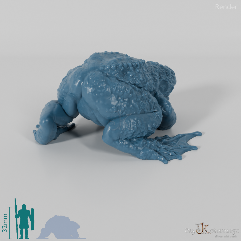 Frosch - Gewaltiger Ochsenfrosch