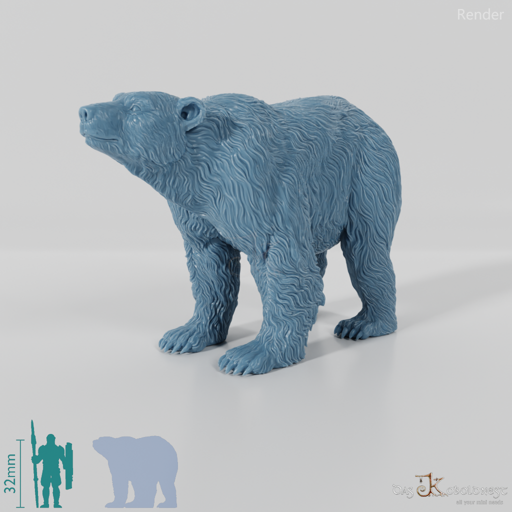 Kenu, großer Eisbär