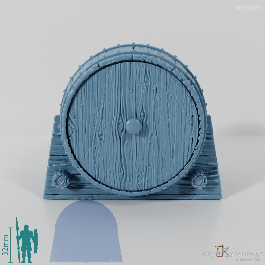 Riesiges Brauereifass B