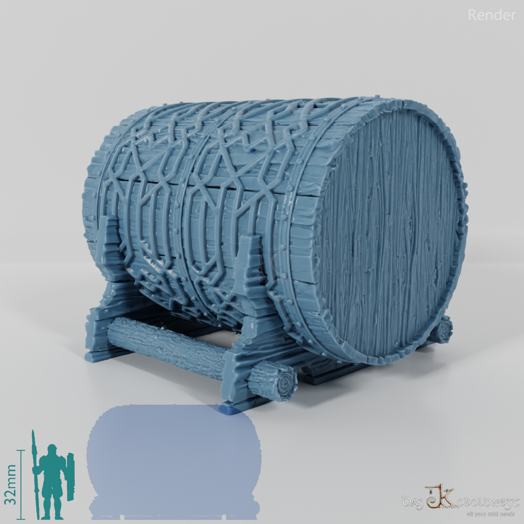 Riesiges Brauereifass C