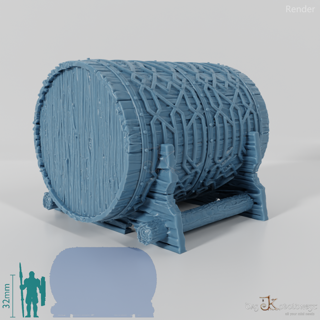 Riesiges Brauereifass C