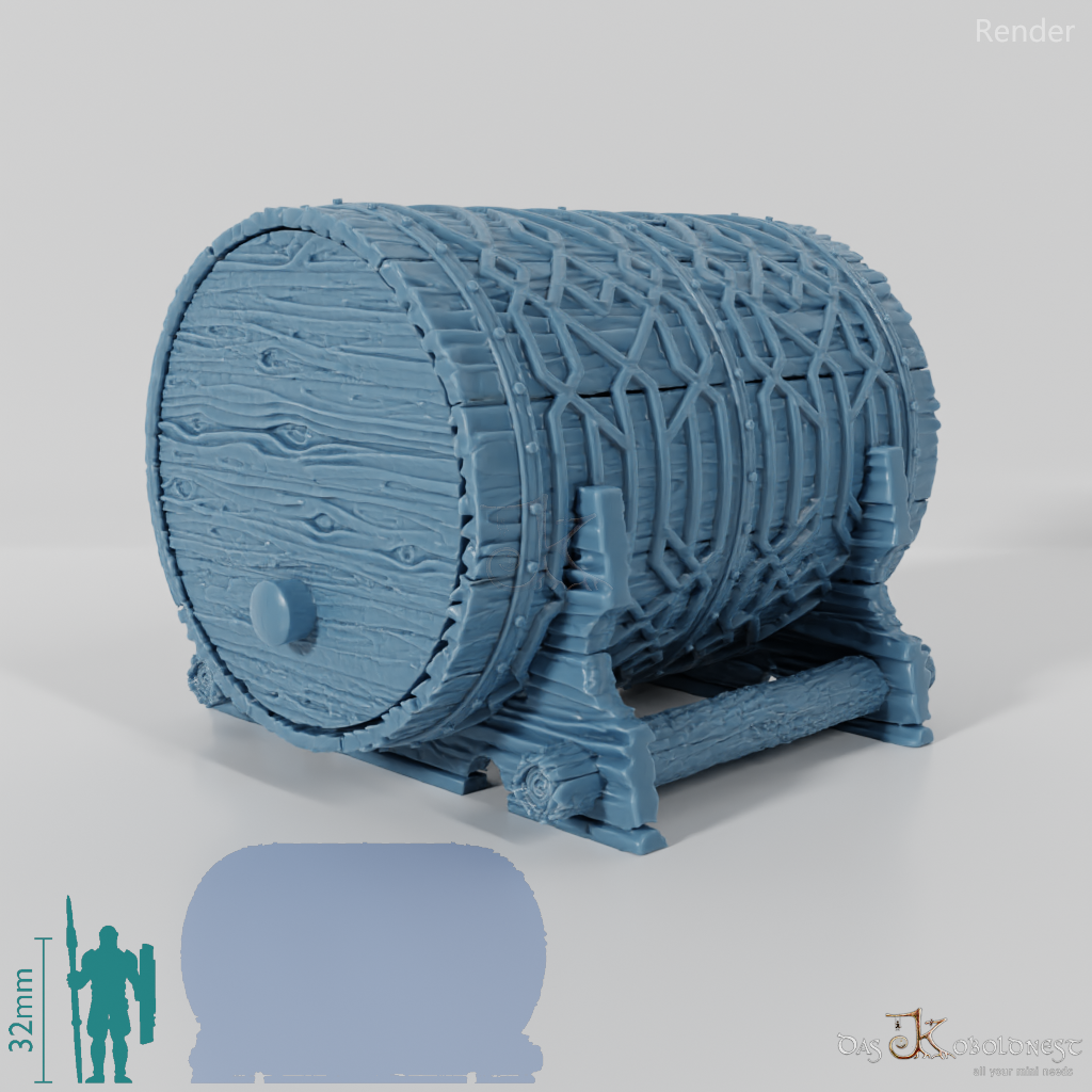 Riesiges Brauereifass C