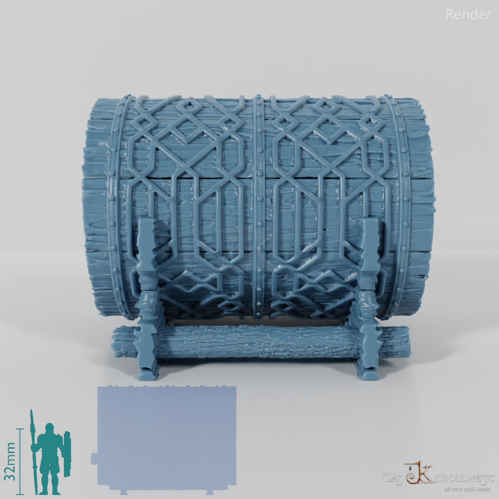 Riesiges Brauereifass C