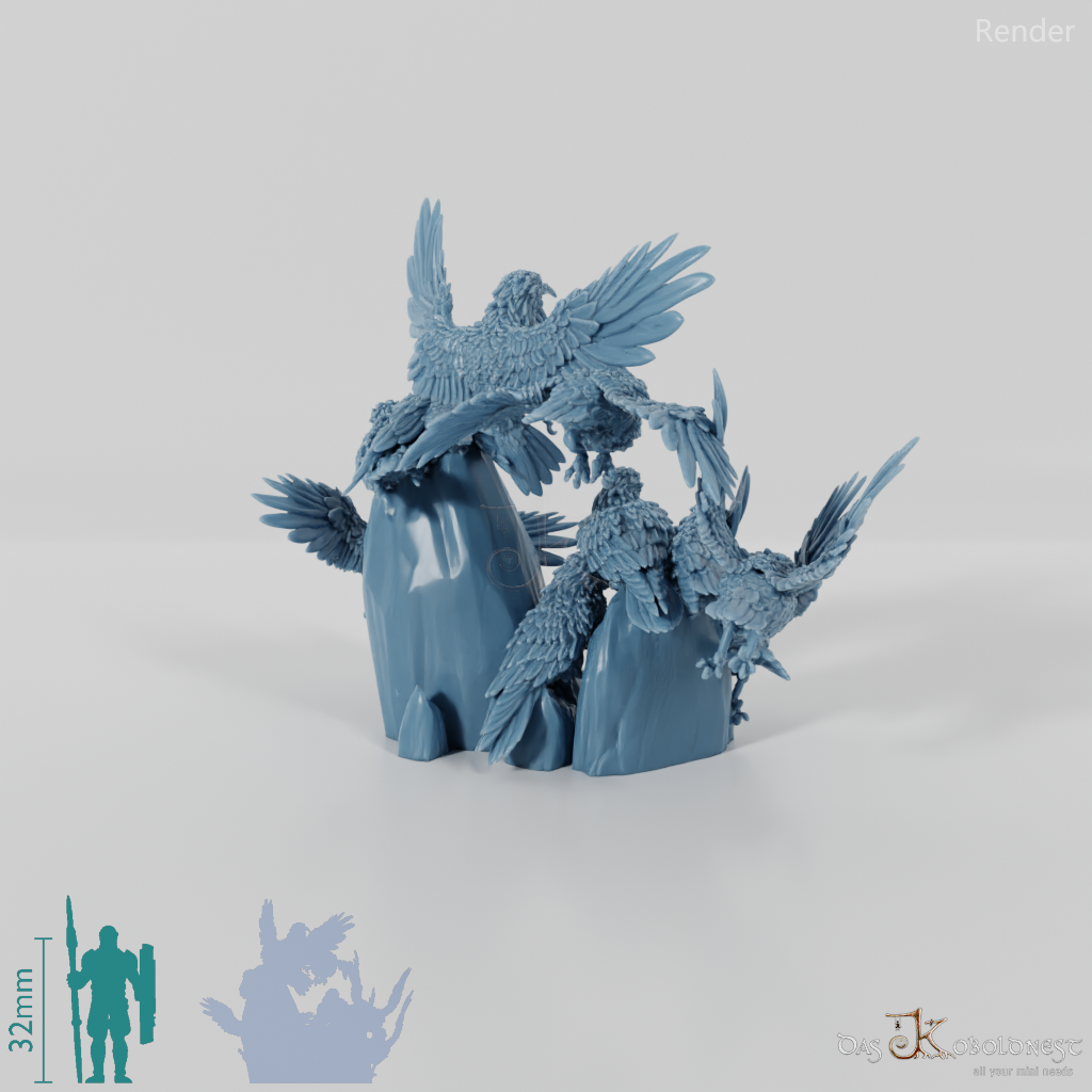 Raven - Wild flock of ravens 03