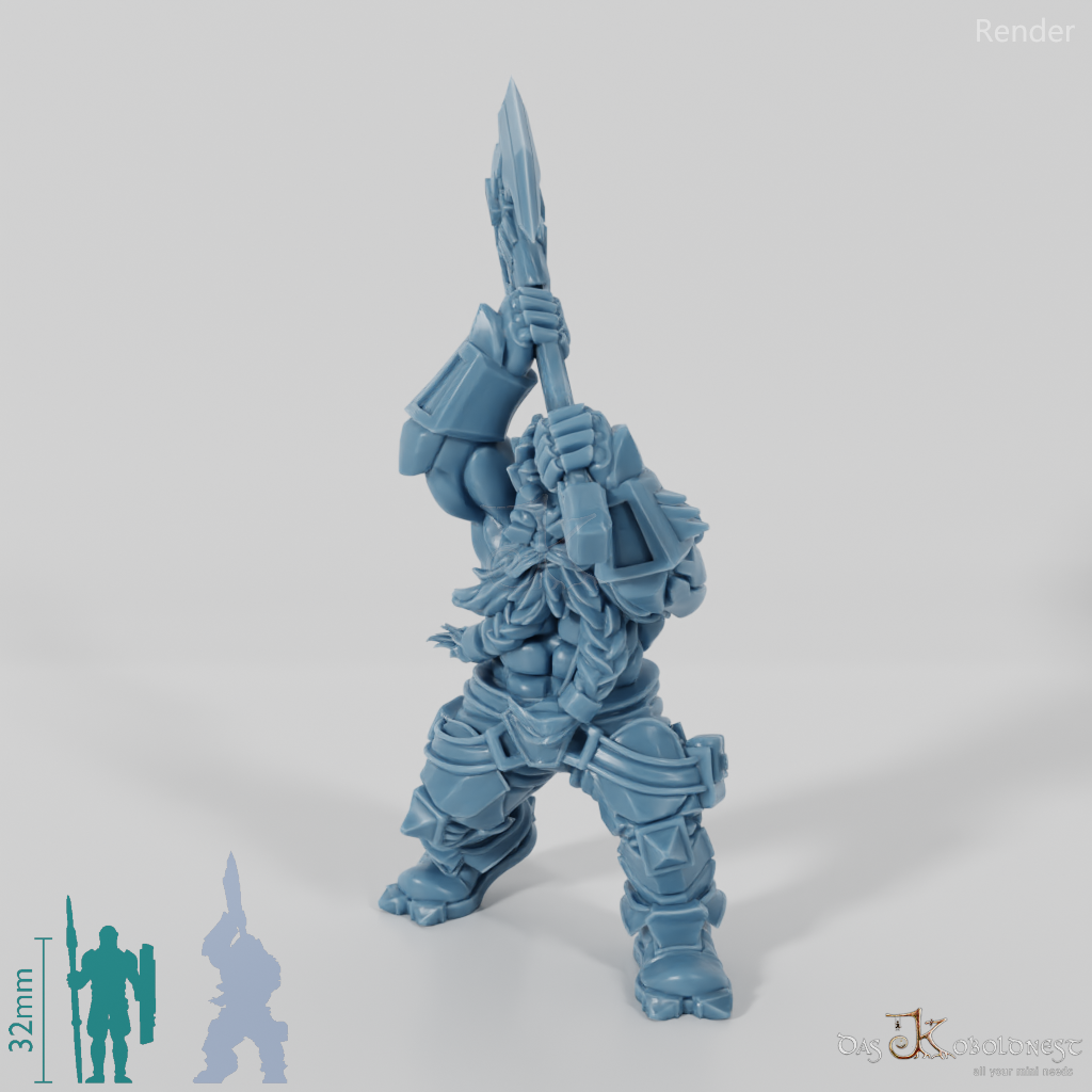 Khazaroth Empire - Brawler with Ax 01