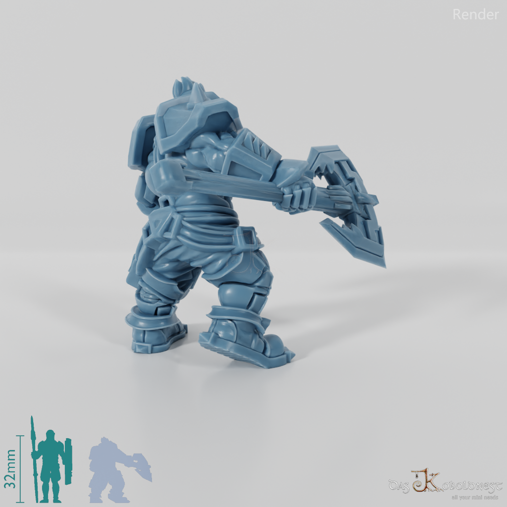 Khazaroth Empire - Brawler with Ax 02