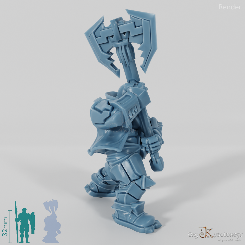 Khazaroth Empire - Brawler with Ax 03