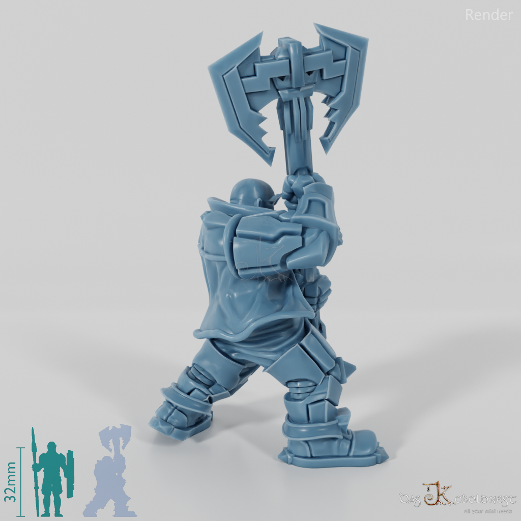 Khazaroth Empire - Brawler with Ax 03