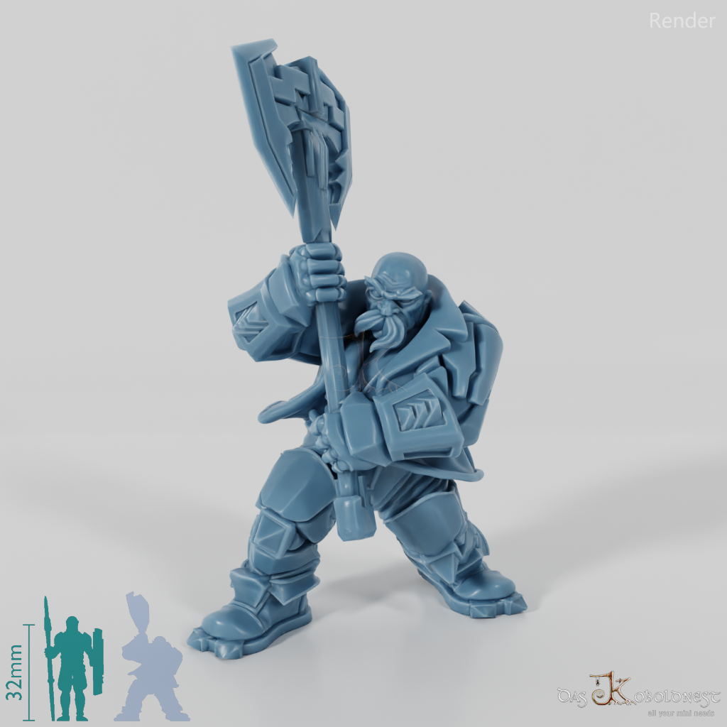 Khazaroth Empire - Brawler with Ax 03