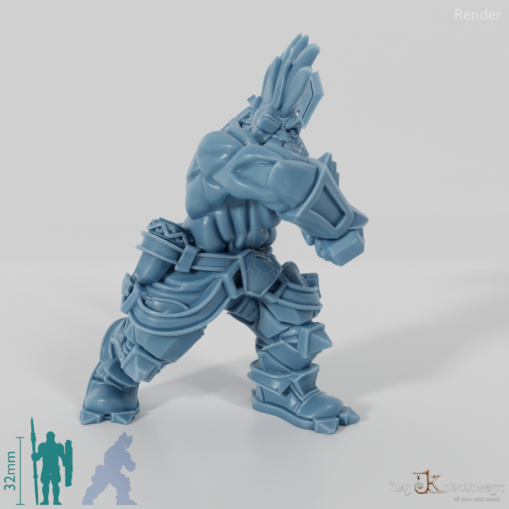 Khazaroth Empire - Brawler with Ax 04