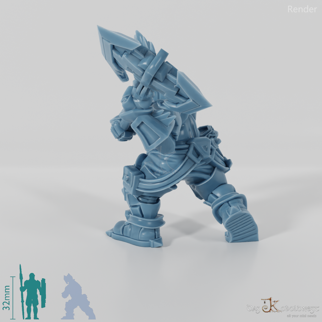 Khazaroth Empire - Brawler with Ax 04