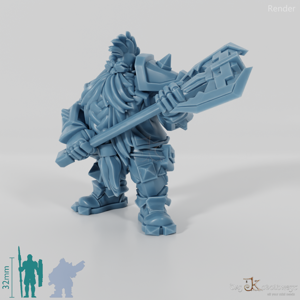 Khazaroth Empire - Brawler with Ax 05