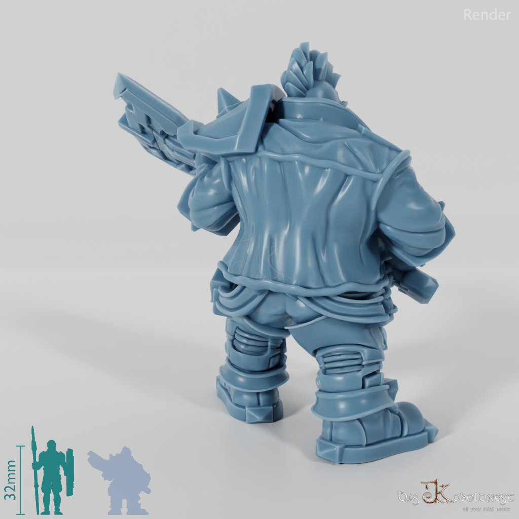 Khazaroth Empire - Brawler with Ax 05