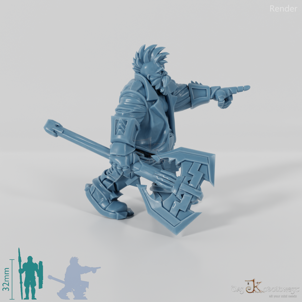 Khazaroth Empire - Brawler with Ax 09