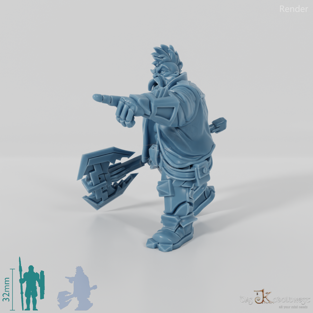 Khazaroth Empire - Brawler with Ax 09