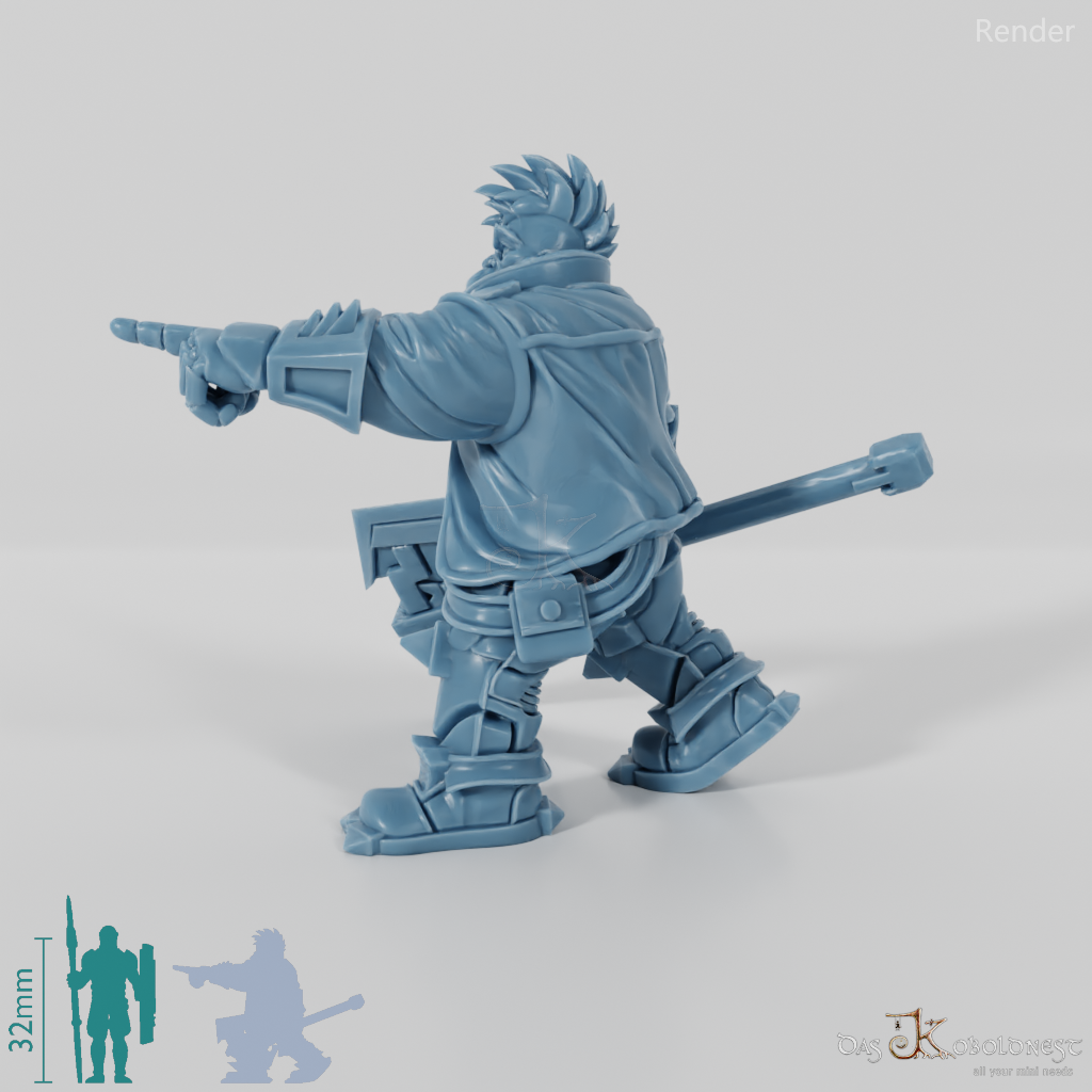 Khazaroth Empire - Brawler with Ax 09