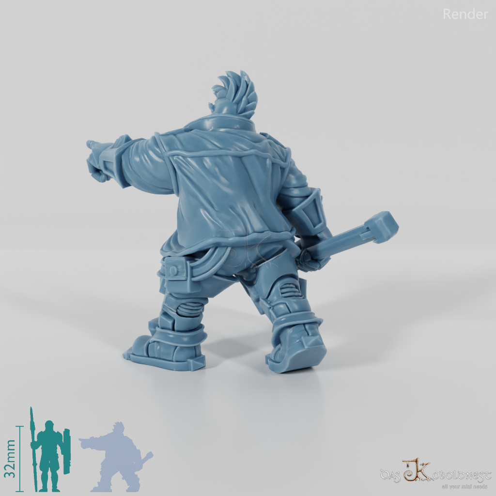 Khazaroth Empire - Brawler with Ax 09