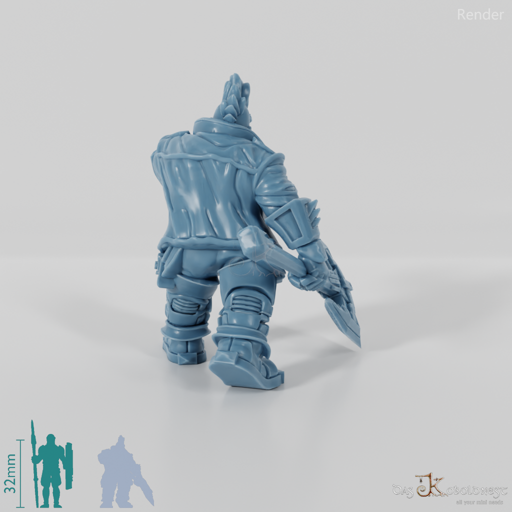 Khazaroth Empire - Brawler with Ax 09