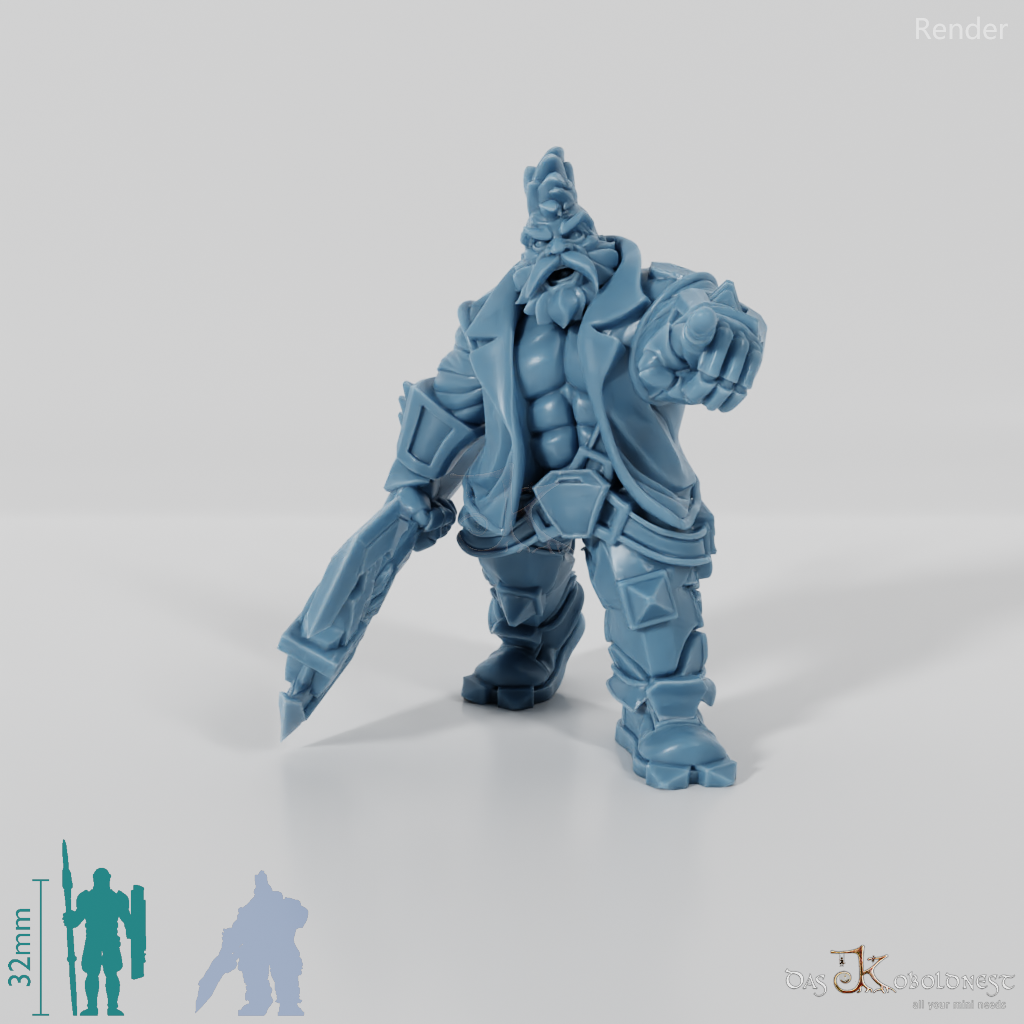 Khazaroth Empire - Brawler with Ax 09