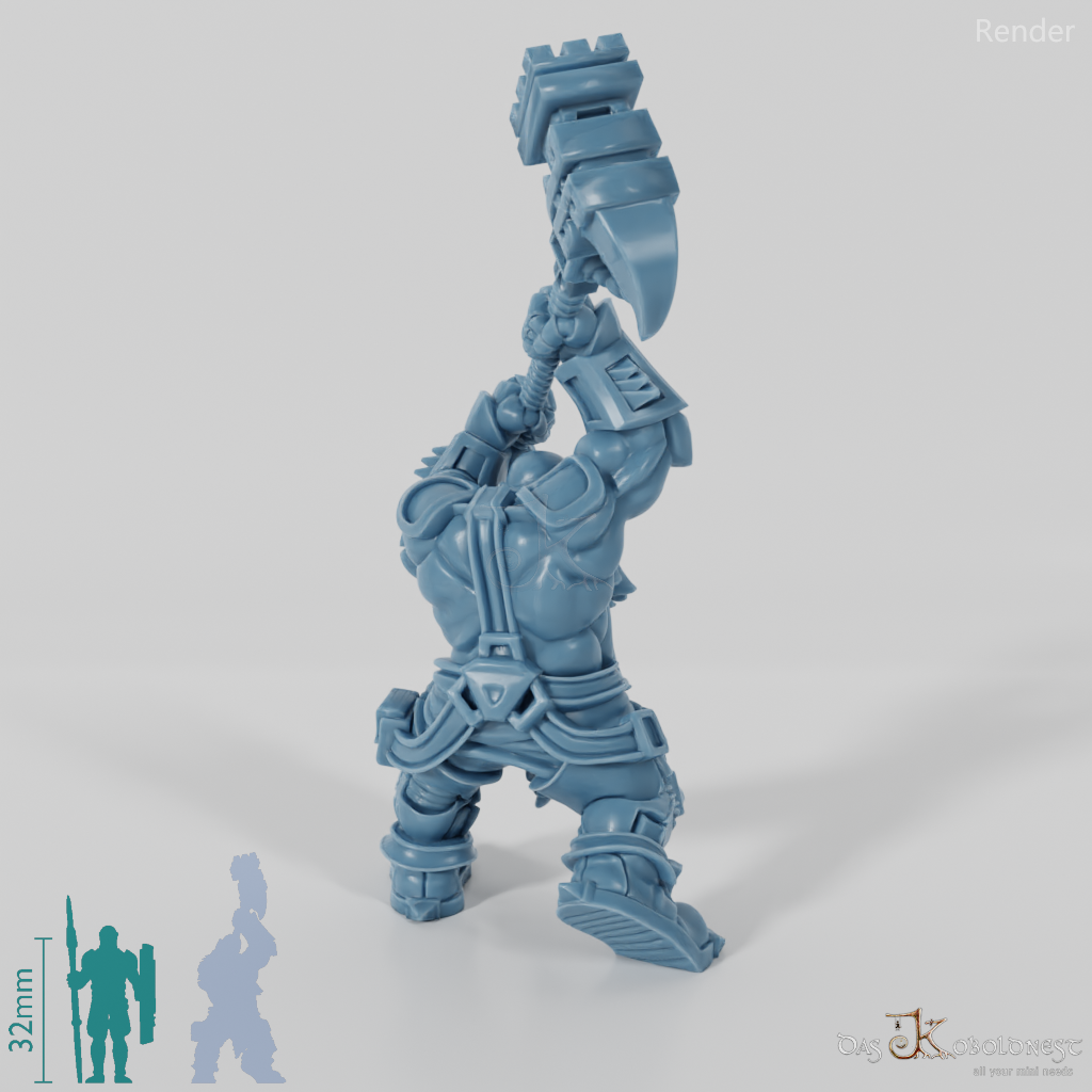 Khazaroth Empire - Brawler with Hammer 01
