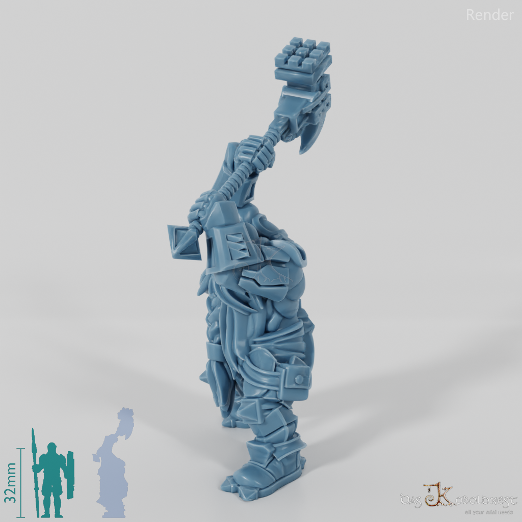 Khazaroth Empire - Brawler with Hammer 01