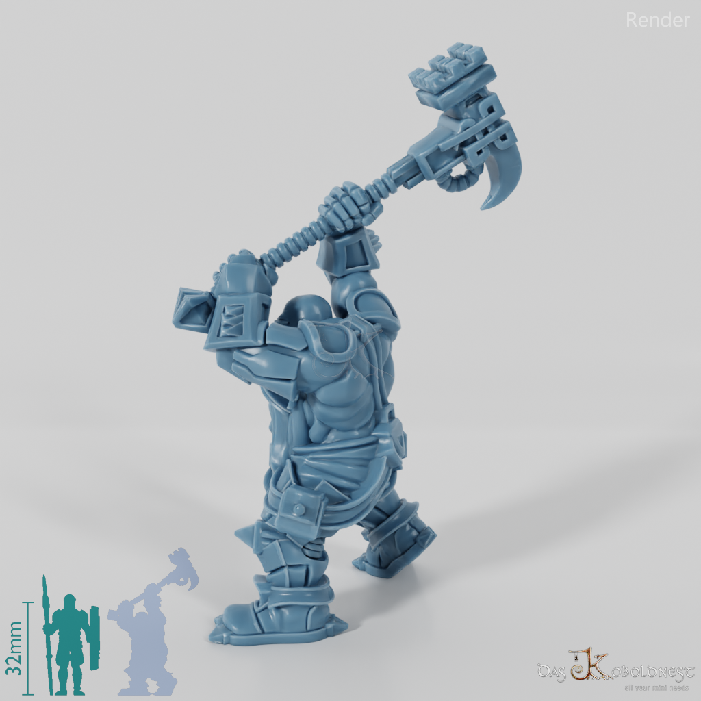 Khazaroth Empire - Brawler with Hammer 01