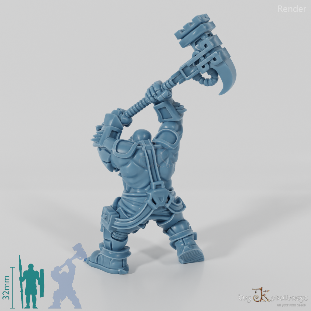 Khazaroth Empire - Brawler with Hammer 01
