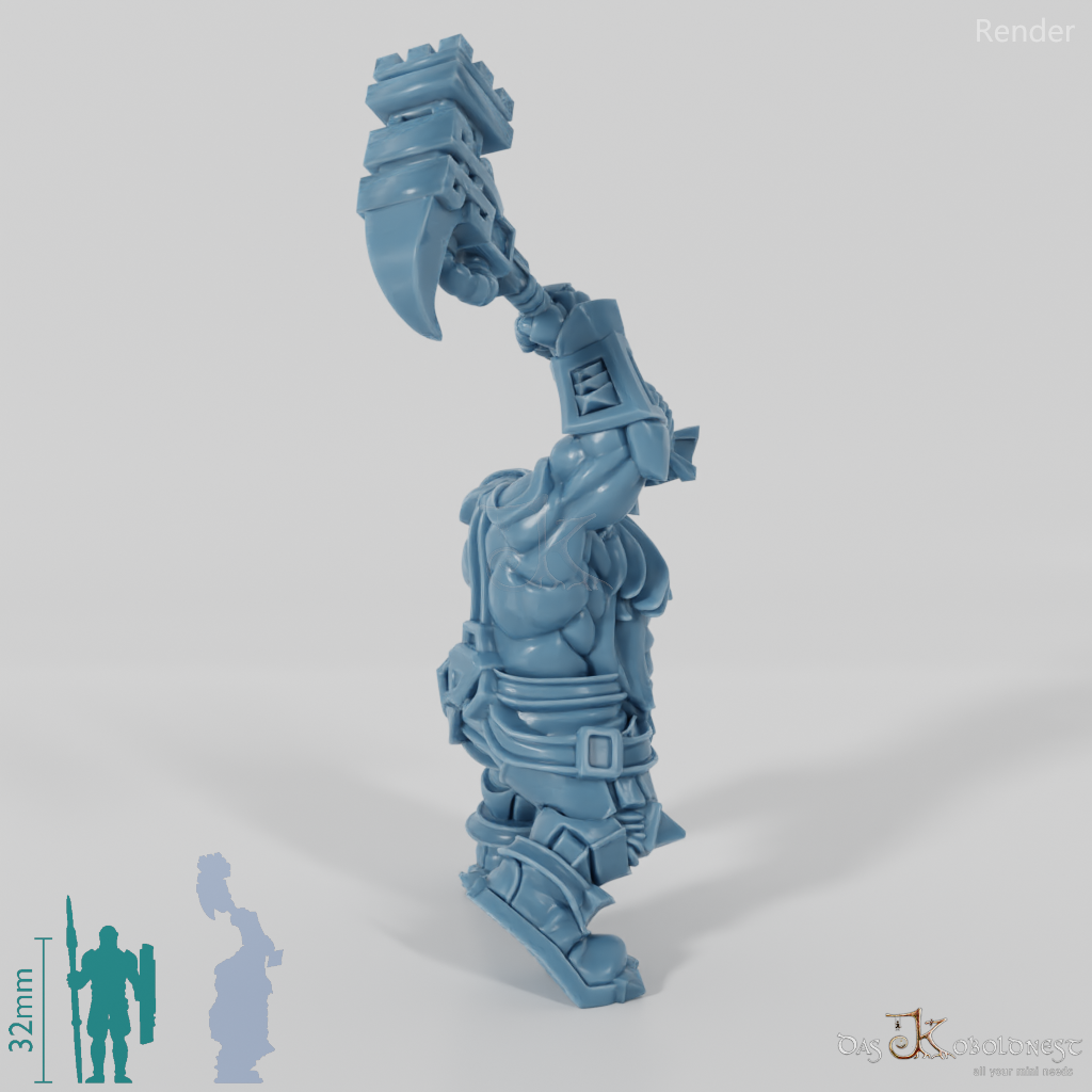 Khazaroth Empire - Brawler with Hammer 01