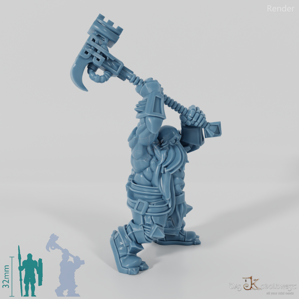 Khazaroth Empire - Brawler with Hammer 01