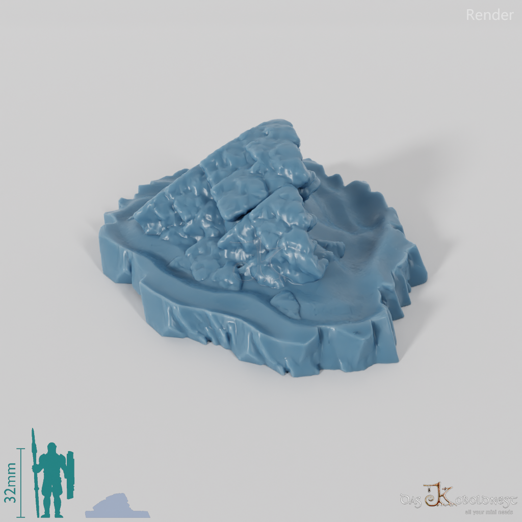 Sunken temple remains