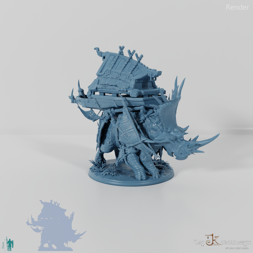 Brutaceratops A with dorsal platform