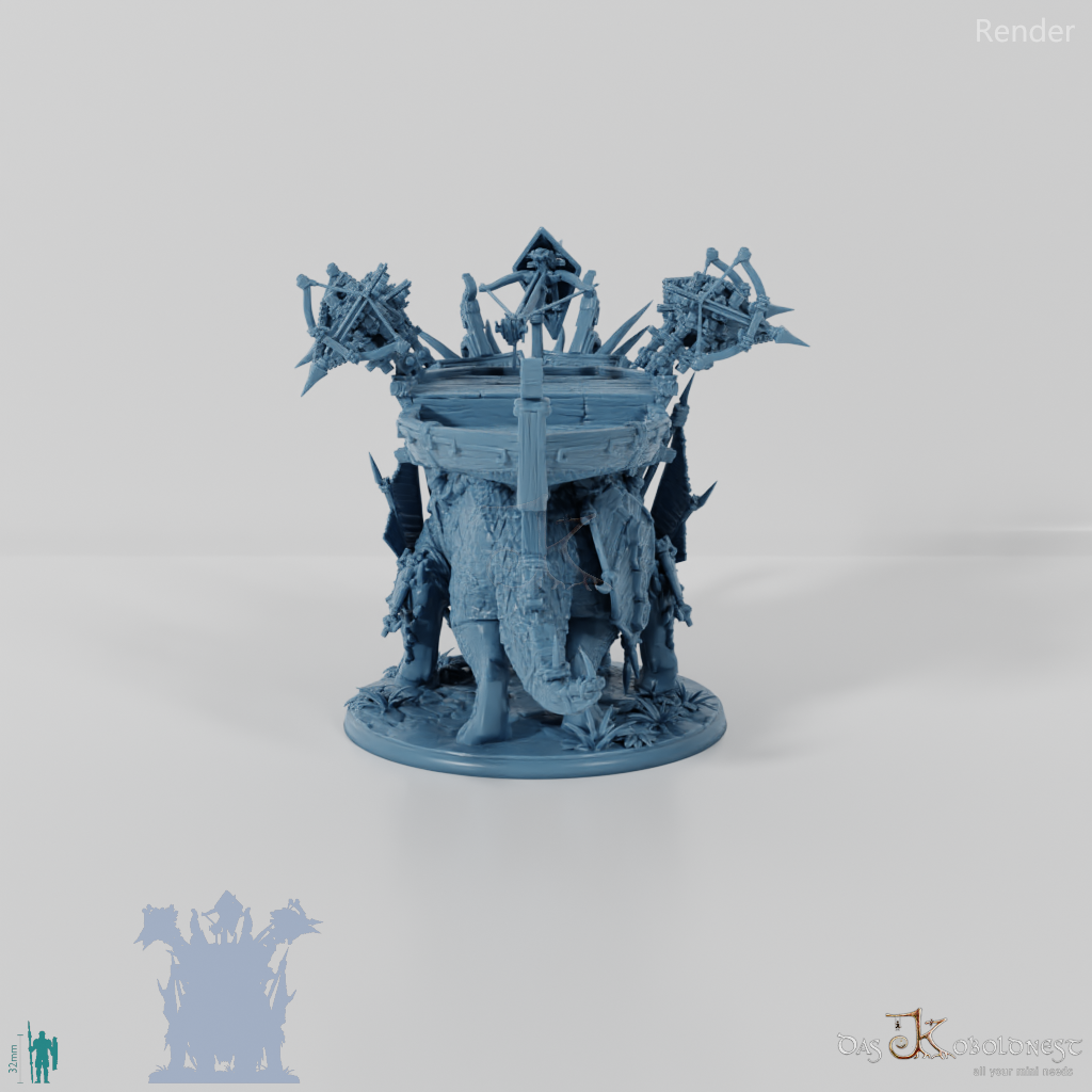 Brutaceratops B with dorsal platform