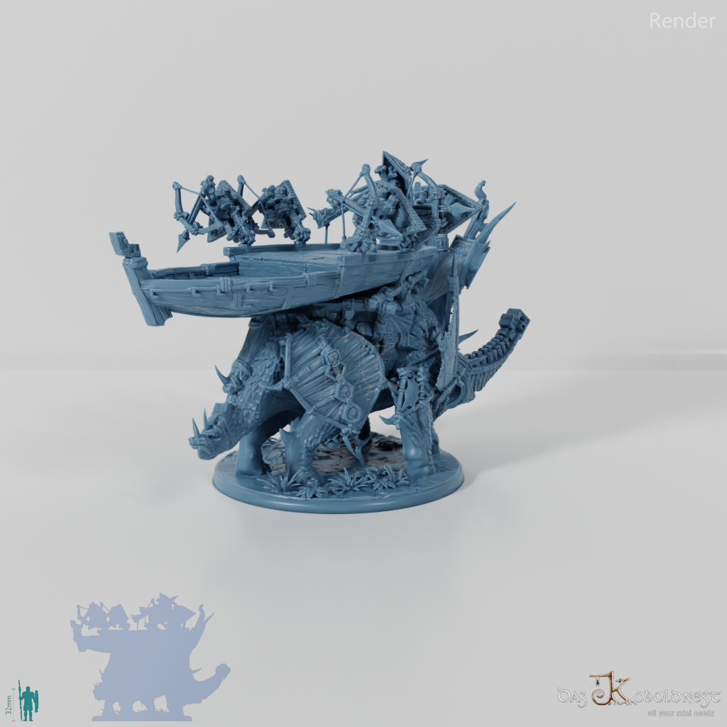 Brutaceratops B with dorsal platform