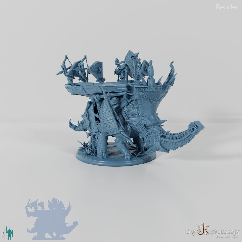 Brutaceratops B with dorsal platform