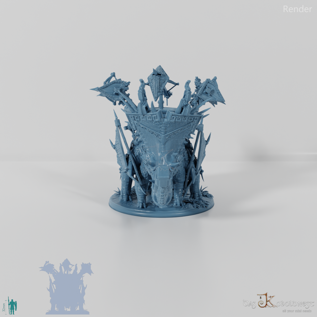 Brutaceratops B with dorsal platform