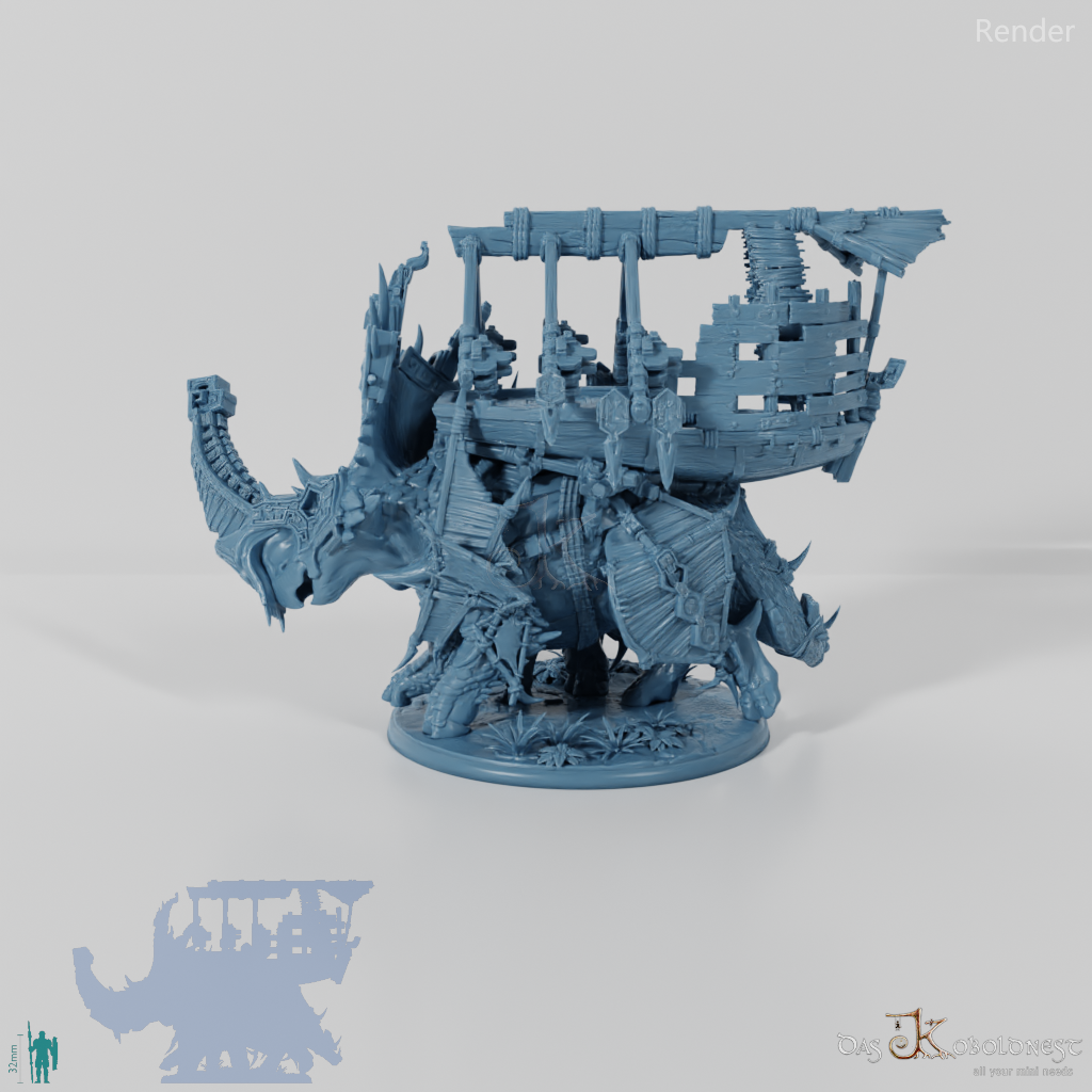 Brutaceratops C with dorsal platform