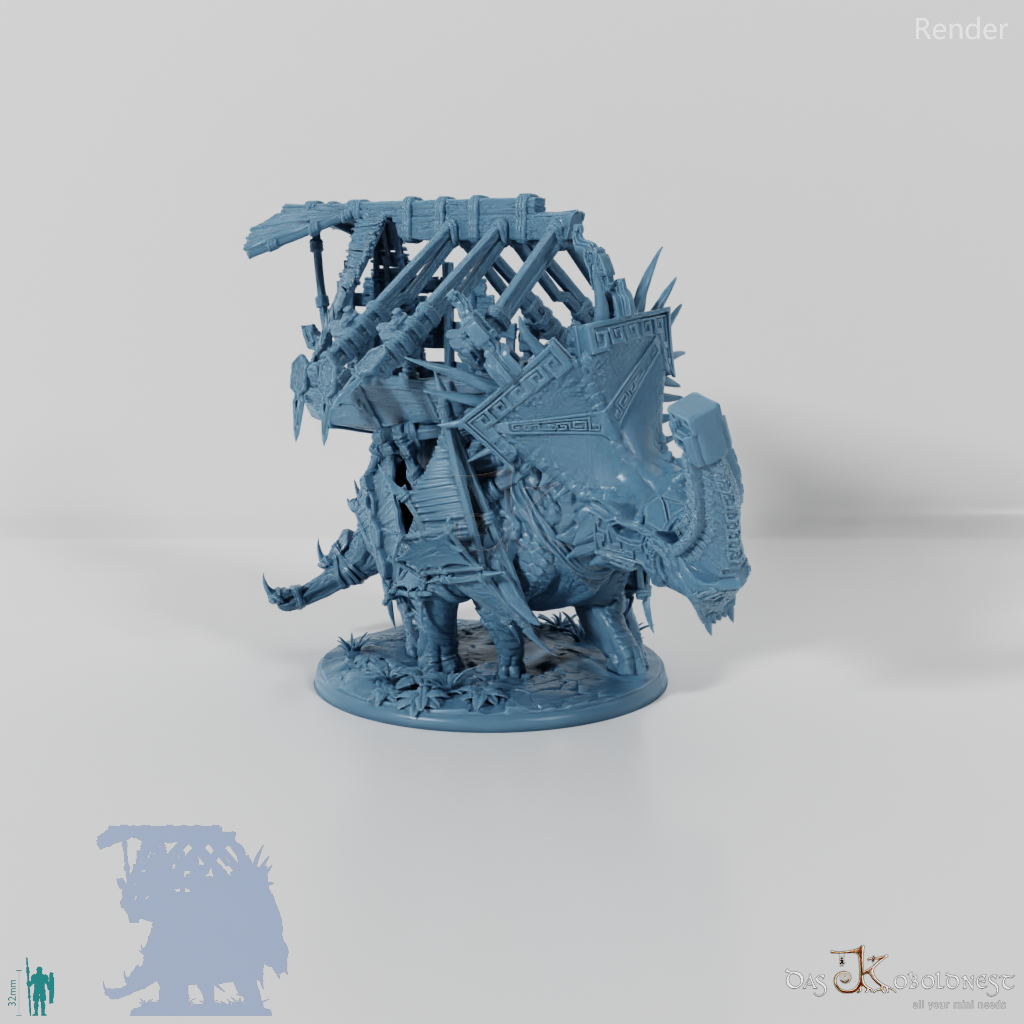 Brutaceratops C with dorsal platform