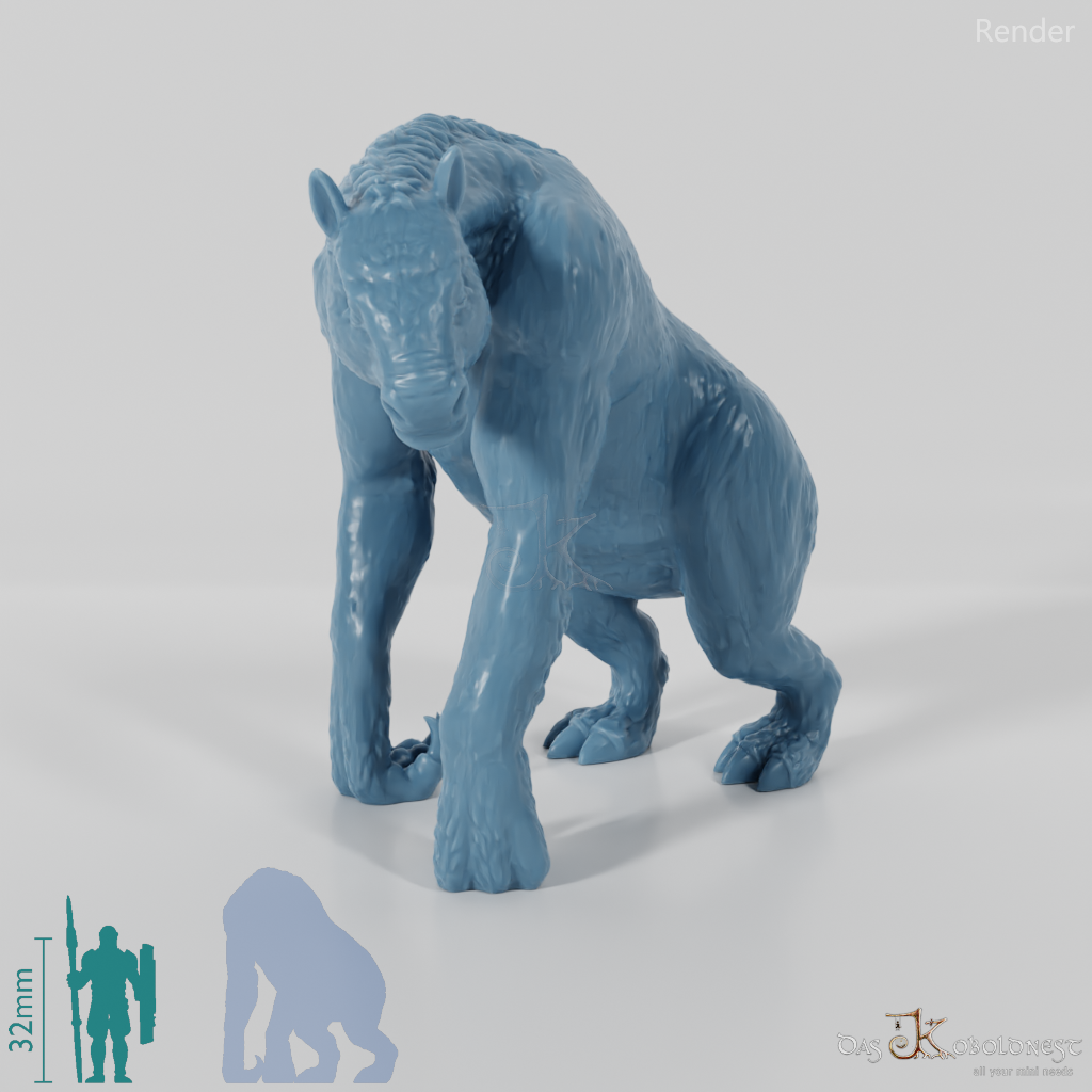 Chalicotherium 01 - StoneAxe Miniatures